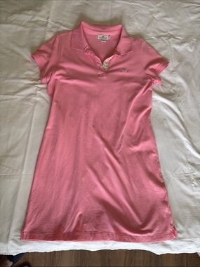 Vineyard vines Pink Short-Sleeve Polo Dress